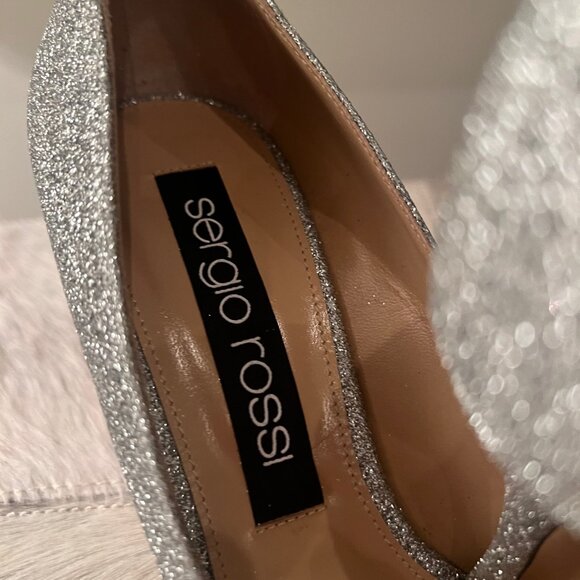 Sergio Rossi Pumps - Godiva Silver Glitter - Picture 5 of 8